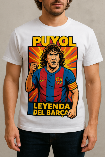 T-Shirt “Puyol – Leyenda del Barça”