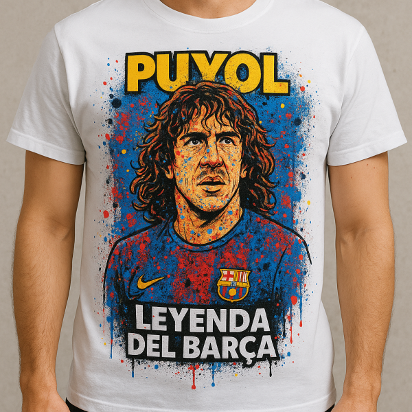 T-Shirt “Puyol – Leyenda del Barça”